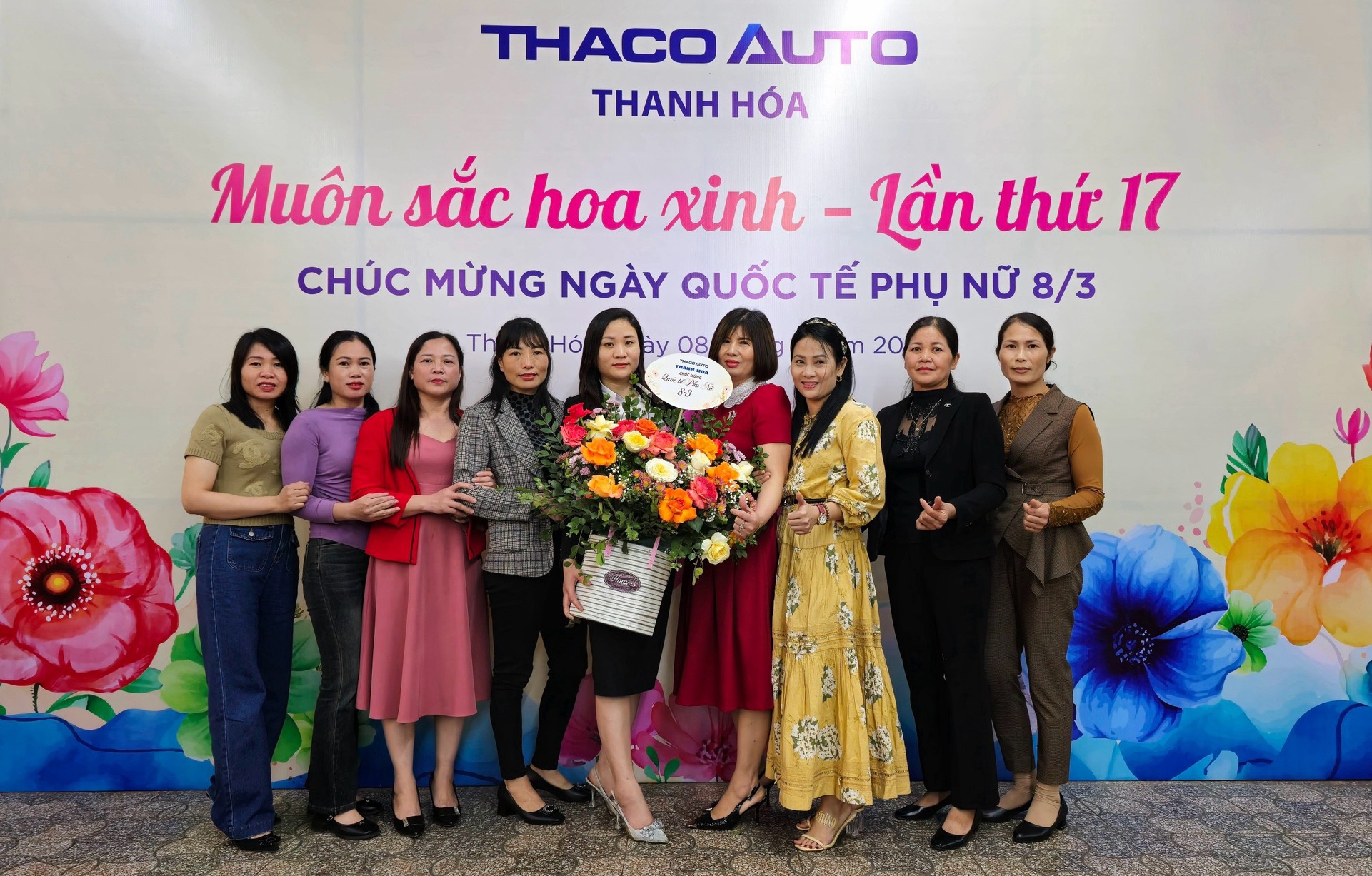 THACO AUTO THANH HÓA TỔ CHỨC CHƯƠNG TRÌNH "MUÔN SẮC HOA XINH LẦN THỨ 17" - GẮN KẾT & YÊU THƯƠNG