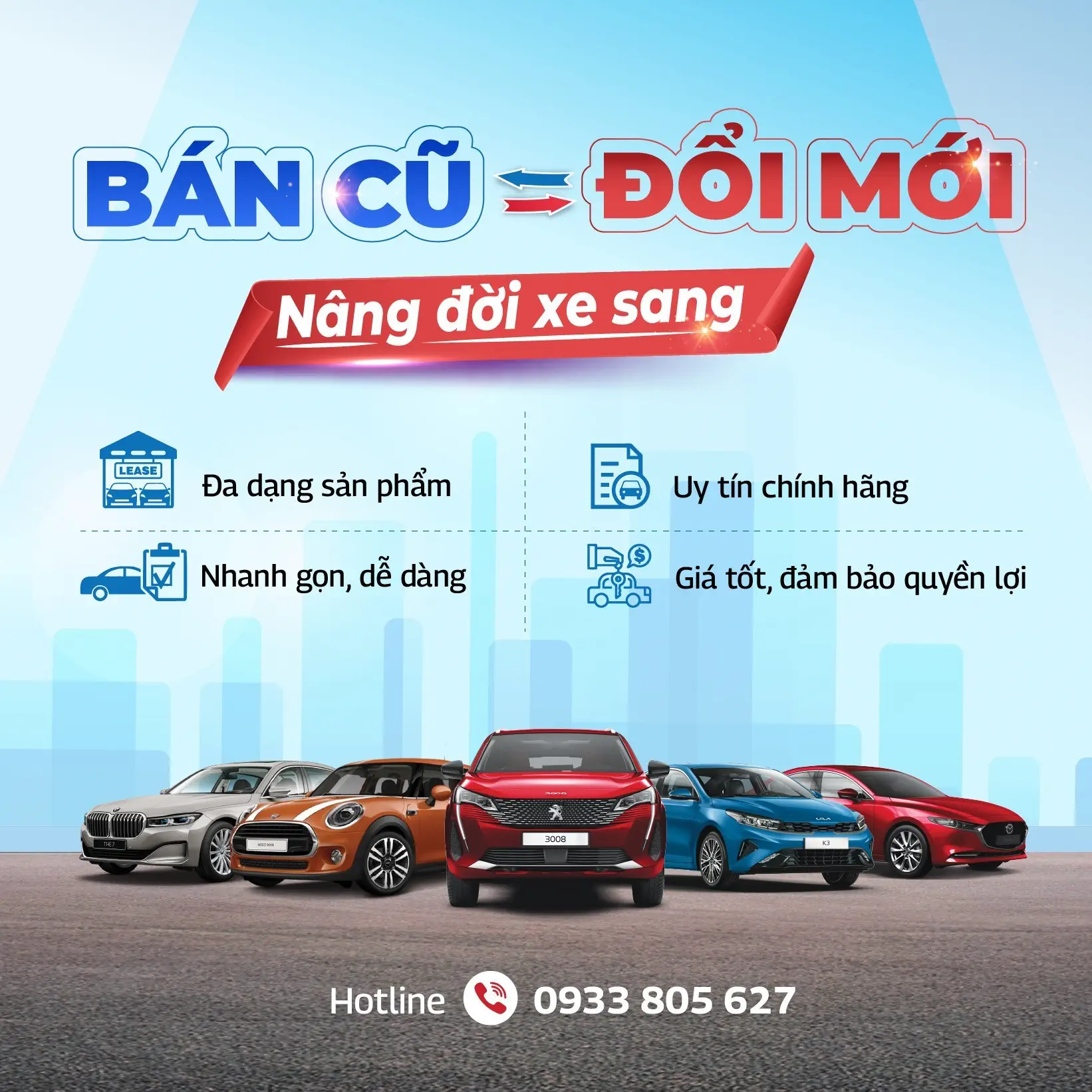 THU CŨ – ĐỔI MỚI CÙNG THACO AUTO THANH HÓA