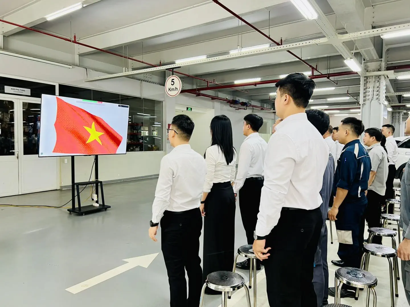 Lễ Chào Cờ Tháng 6/2025 - THACO Auto Thanh Hóa Khẳng Định Tầm Nhìn Chiến Lược